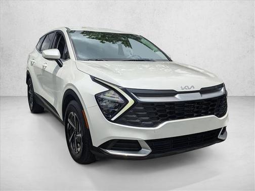 Snow White Pearl 2023 Kia Sportage Hybrid LX