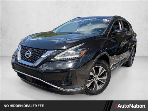 Super Black Metallic 2020 Nissan Murano SV FWD