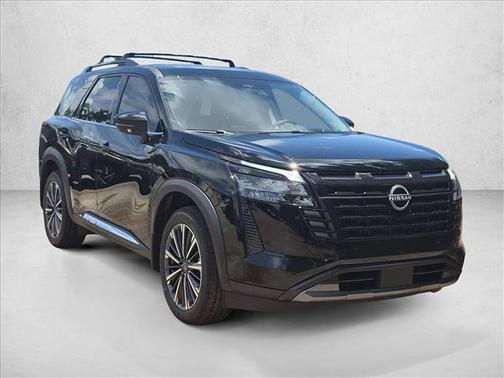 Super Black 2026 Nissan Pathfinder Platinum
