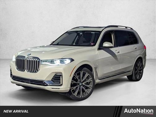 Mineral White Metallic 2019 BMW X7 xDrive50i