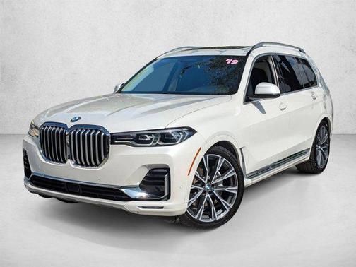 Mineral White Metallic 2019 BMW X7 xDrive50i