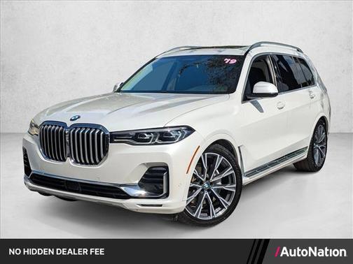 Mineral White Metallic 2019 BMW X7 xDrive50i