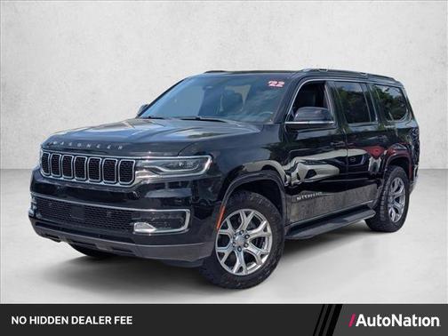 Diamond Black Crystal Pearlcoat 2022 Jeep Wagoneer Series I 4x2