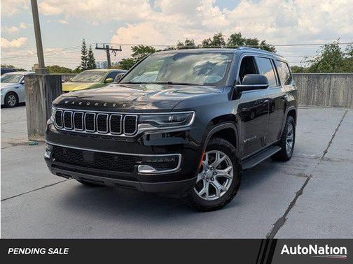 Diamond Black Crystal Pearlcoat 2022 Jeep Wagoneer Series I 4x2