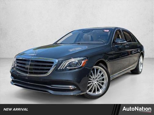 Iridium Silver Metallic 2018 Mercedes-Benz S-Class S 560