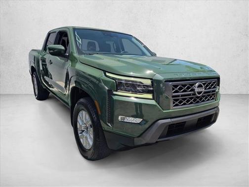 Tactical Green Metallic 2022 Nissan Frontier SV