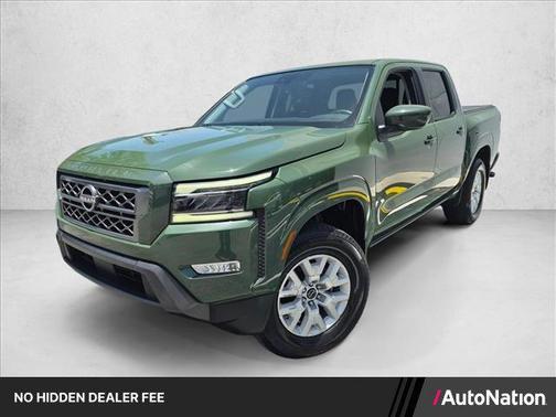 Tactical Green Metallic 2022 Nissan Frontier SV