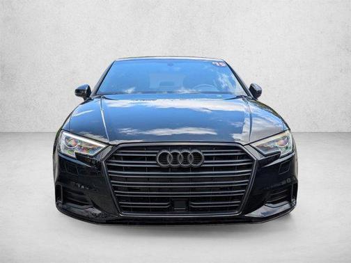 Black 2019 Audi A3 Premium