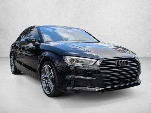 Black 2019 Audi A3 Premium