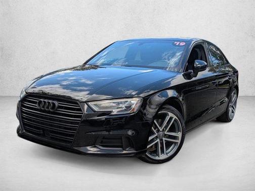 Black 2019 Audi A3 Premium