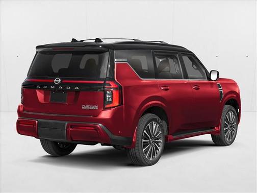 Coulis Red Pearl/Super Black 2026 Nissan Armada Platinum Reserve