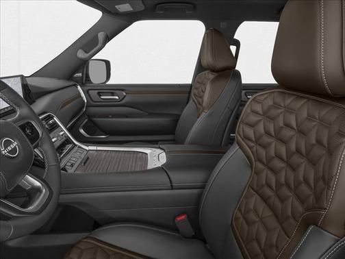 Coulis Red Pearl/Super Black 2026 Nissan Armada Platinum Reserve
