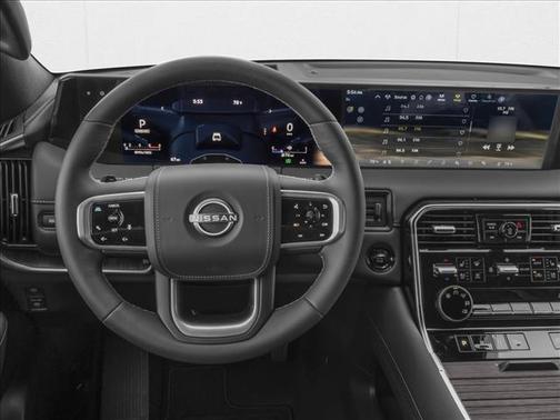 Coulis Red Pearl/Super Black 2026 Nissan Armada Platinum Reserve