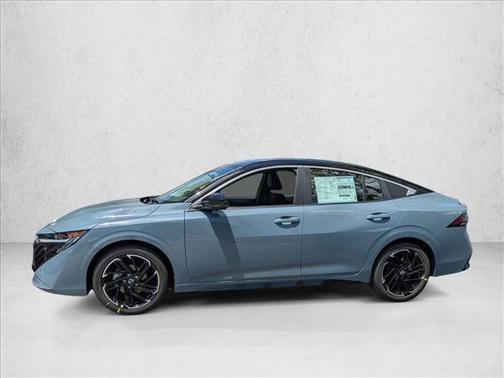 Atlantic Gray Metallic/Super Black 2026 Nissan Sentra SR