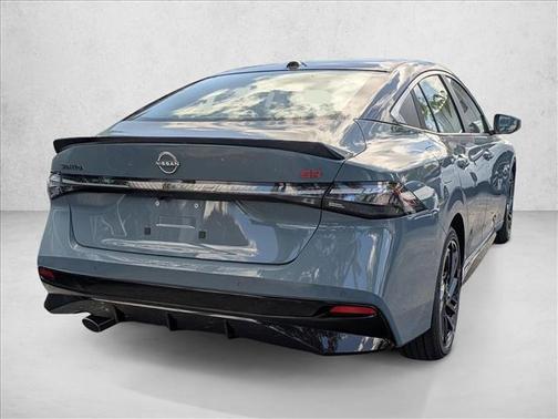 Atlantic Gray Metallic/Super Black 2026 Nissan Sentra SR