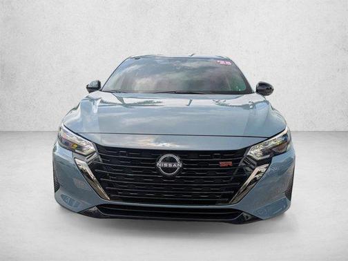 Atlantic Gray Metallic 2025 Nissan Sentra SR
