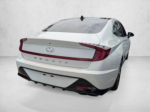 Quartz White 2020 Hyundai SONATA SEL