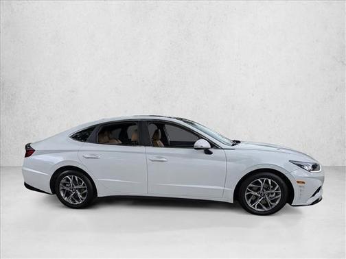 Quartz White 2020 Hyundai SONATA SEL