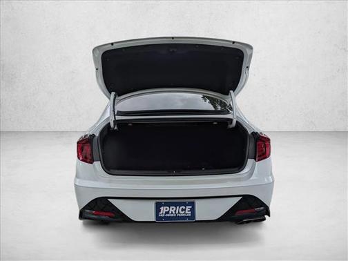 Quartz White 2020 Hyundai SONATA SEL