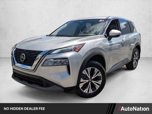 Brilliant Silver Metallic 2021 Nissan Rogue SV