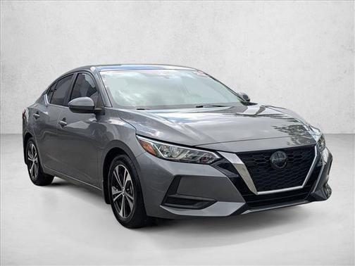 Gun Metallic 2022 Nissan Sentra SV