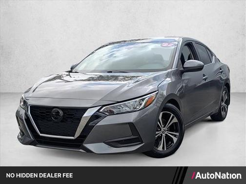 Gun Metallic 2022 Nissan Sentra SV