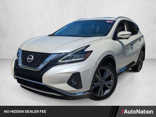 Pearl White Tricoat 2024 Nissan Murano Platinum Intelligent AWD