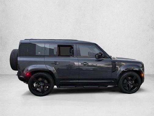 Silver/Gray 2024 Land Rover Defender 110 P400 X-Dynamic SE