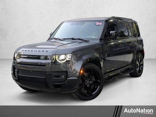 Silver/Gray 2024 Land Rover Defender 110 P400 X-Dynamic SE