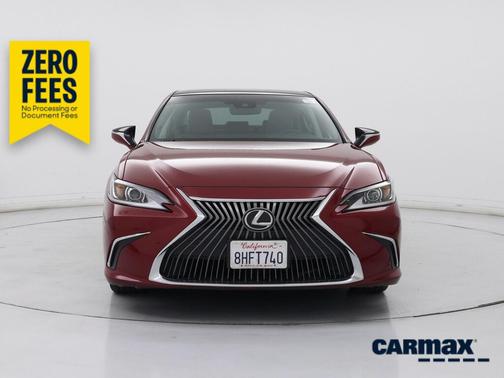 Red 2019 Lexus ES 350
