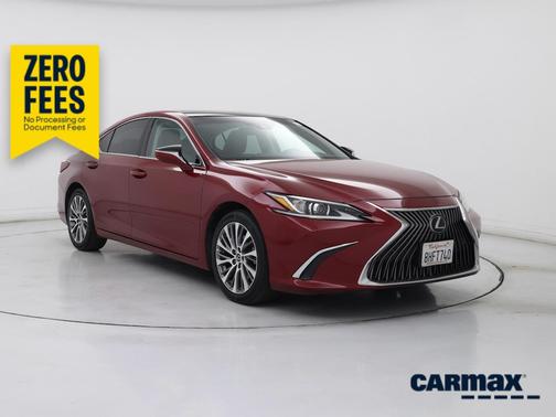 Red 2019 Lexus ES 350