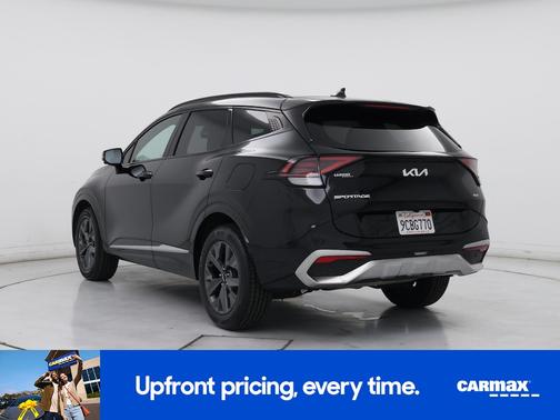 Black 2023 Kia Sportage Hybrid SX Prestige