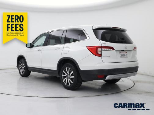 White 2021 Honda Pilot EX