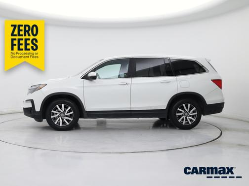 White 2021 Honda Pilot EX