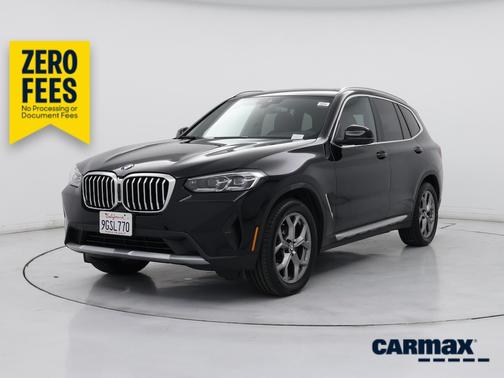 Black 2023 BMW X3 XDrive30i