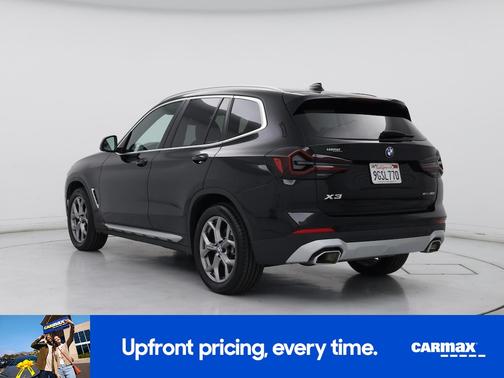Black 2023 BMW X3 XDrive30i