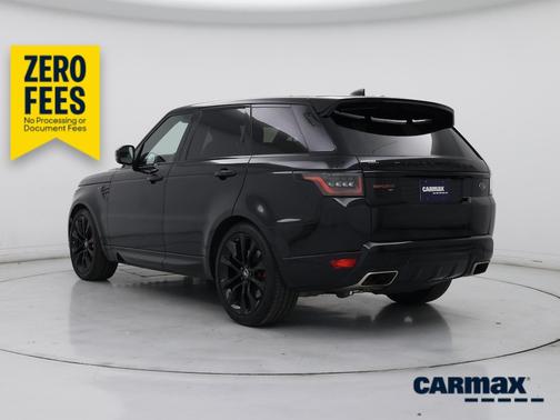 Black 2020 Land Rover Range Rover Sport HST