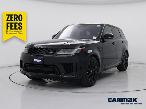 Black 2020 Land Rover Range Rover Sport HST