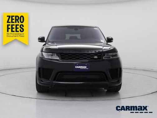 Black 2020 Land Rover Range Rover Sport HST