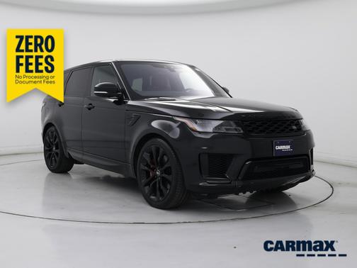 Black 2020 Land Rover Range Rover Sport HST