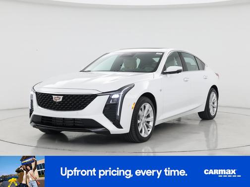 White 2025 Cadillac CT5 Premium Luxury