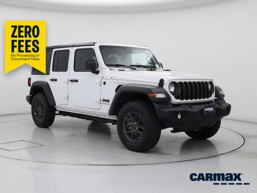 White 2025 Jeep Wrangler Sport S
