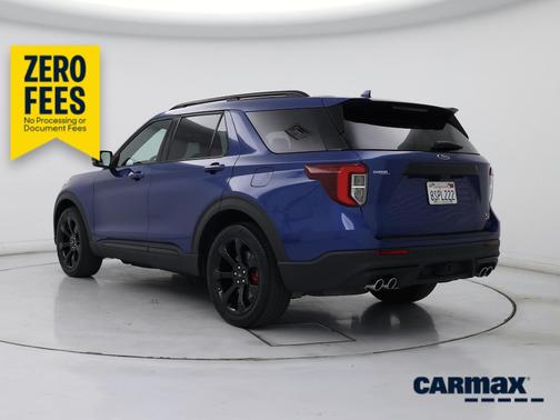 Blue 2020 Ford Explorer ST
