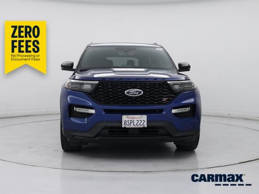 Blue 2020 Ford Explorer ST