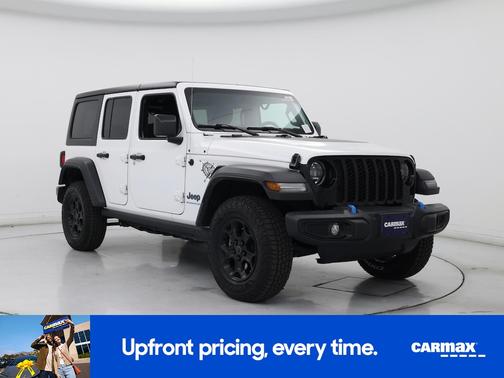 White 2023 Jeep Wrangler 4xe Willy's