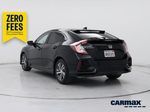 Black 2020 Honda Civic LX