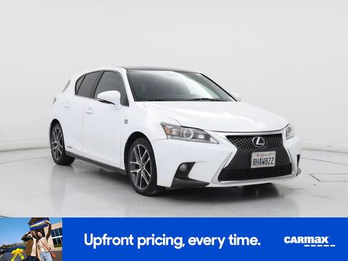 White 2016 Lexus CT 200h