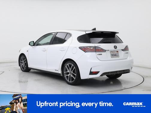 White 2016 Lexus CT 200h