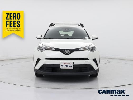 White 2019 Toyota C-HR LE