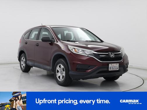Red 2015 Honda CR-V LX
